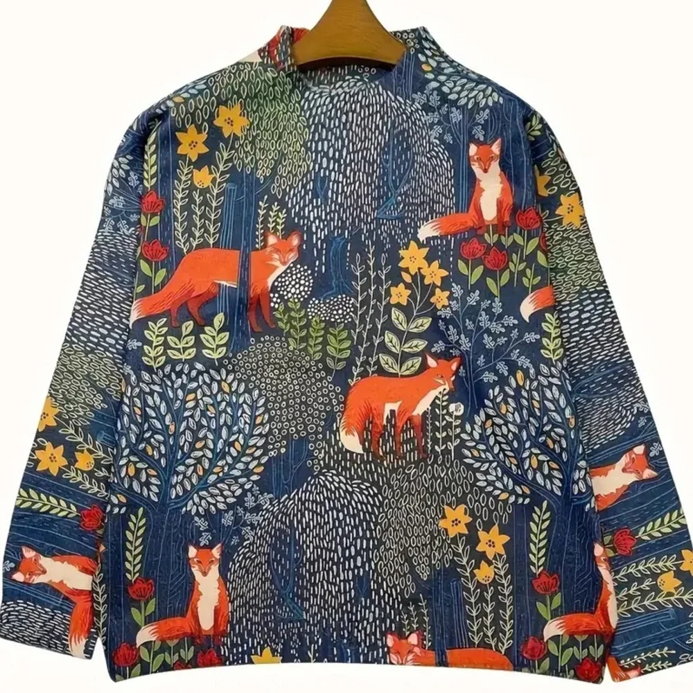 Forest FOX sweater - Picture 1 of 16